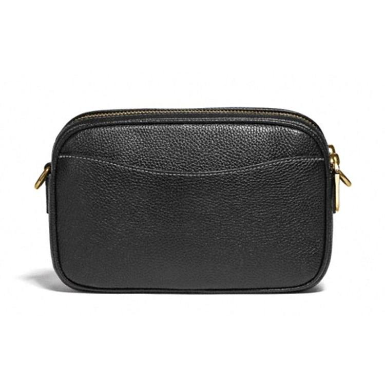 COACH Willow Grain Leather Camera Bag, Shoulder Bag, Crossbody Bag Small Women's Black C0823-B4BK