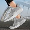 Men’s Black Sports Shoes Grey Running Sneakers Shoes Students Over Sized Jogging Shoes Light Weight