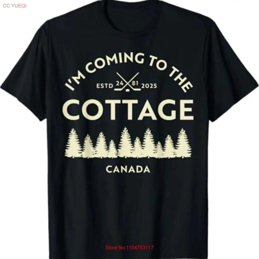 Im Coming To The Cottage Retro Vintage T Shirt Vintage Designer Clothes Stylish Breathable Versatile Slightly