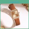 Ladies Fashion Square Watch With Waterproof Design Quartz Movement For Daily Use