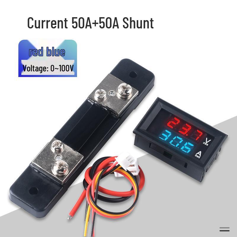 Digital Voltmeter Head: 0.28/0.36/0.56 Inch, 30V-120V, Two/Three-wire Options, With/Without Shell