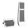 Brake Pedal Accelerator Pad Kit Aluminum Alloy Rubber Nonslip Replacement for Mazda 3 AXELA