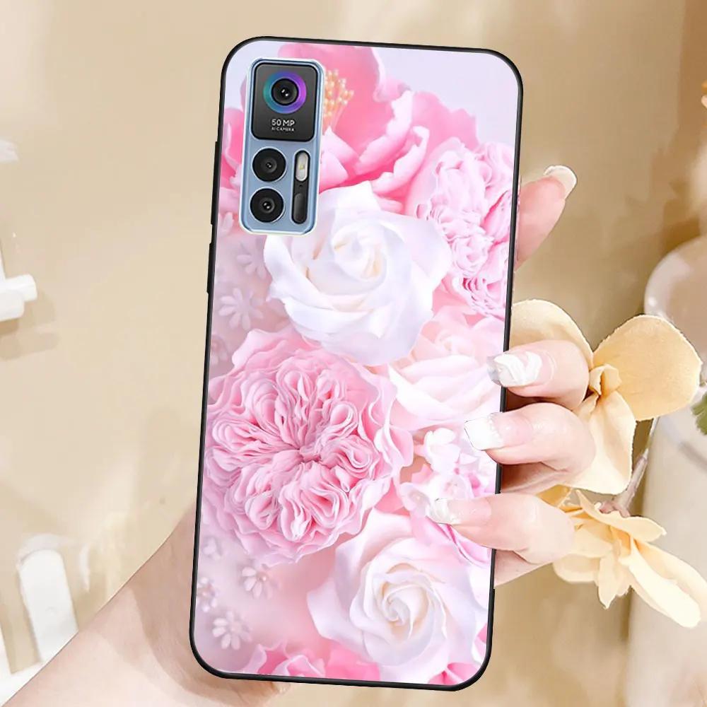 Case For TCL 30 5G Coque TCL 30 Plus TPU Soft Silicone Fashion Phone Funda For TCL 30 Plus Back Cover Case Luxury Capa Bumper