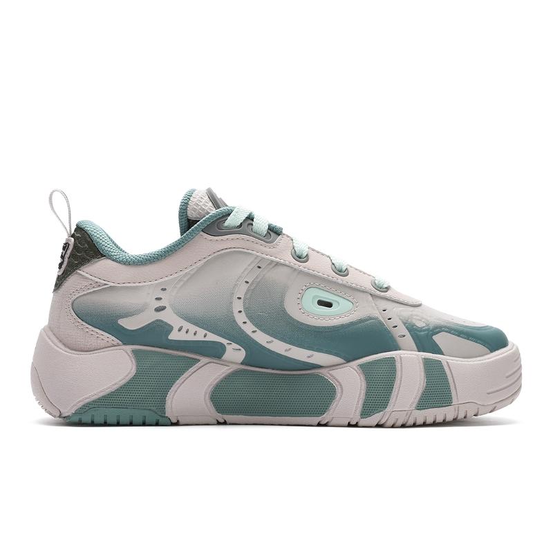 New FILA MELT Low Top Skateboard Shoes Women's Pink Green F12W431201FHW