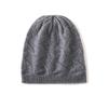 Cashmere 2025 High-End Women's Cable Knit Warm Casual Hat for Autumn/Winter