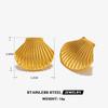 2026 New Stainless Steel Starfish Shell Earrings for Women Beach Vacation Style Luxury Thread Ear Dangle Jewelry Not Fading