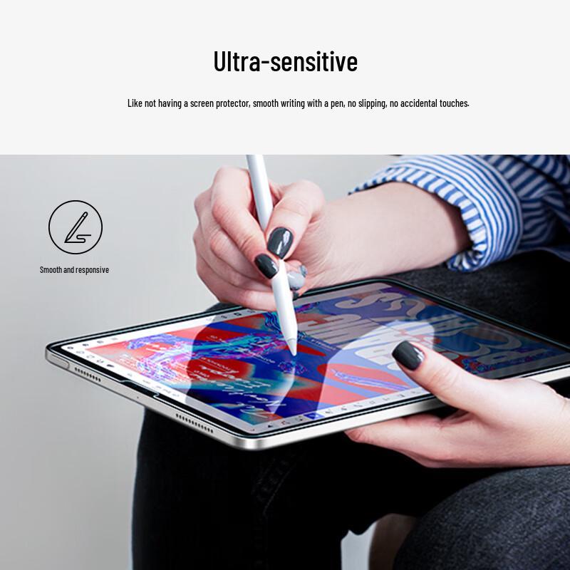 ESR Tempered Glass Screen Protector for Apple iPad