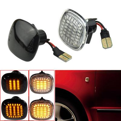 2pcs Led Turn Signal Side Marker Light Dynamic Sequential Lamp For Skoda Fabia Octavia Mk1 Mk2 Roomster Rapid Nh3