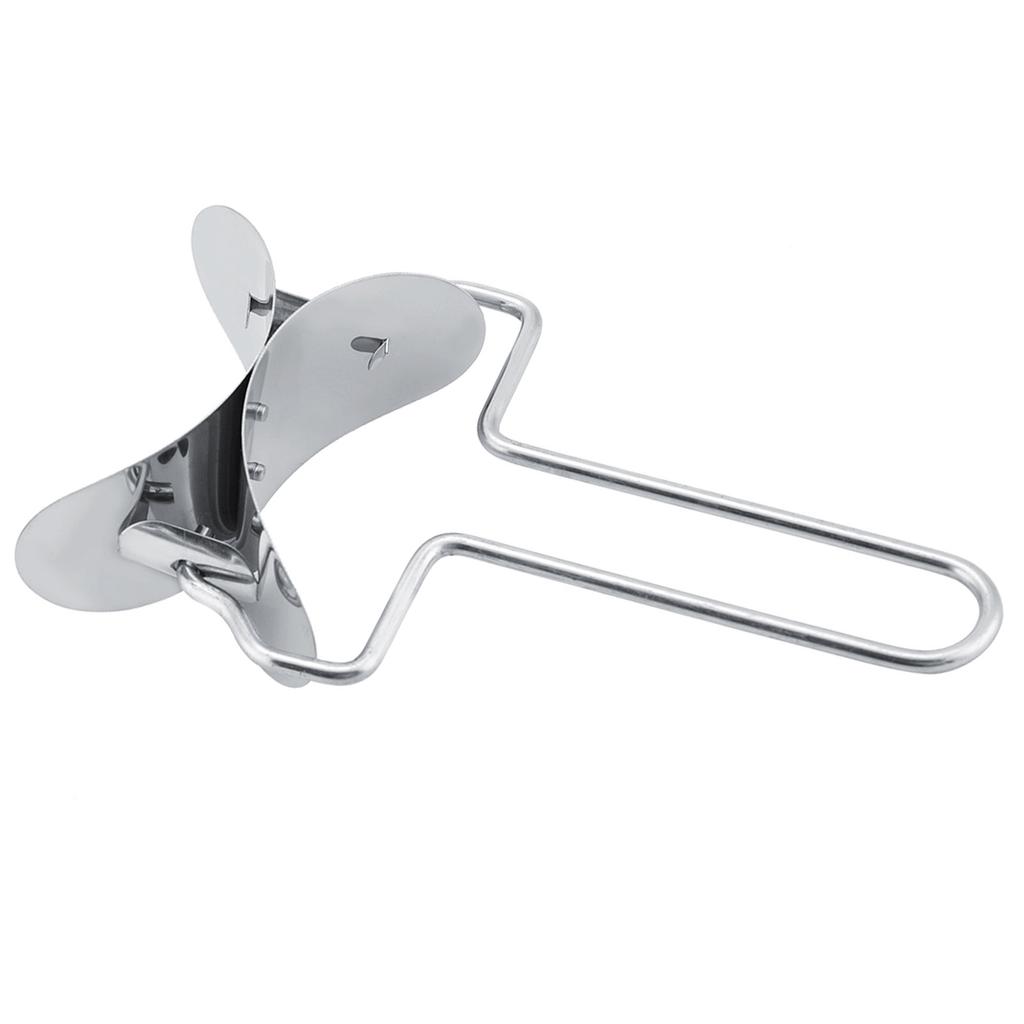 Stainless Steel Dumpling Wrapper Dough Cutter Circle Roller Mold Making Tool