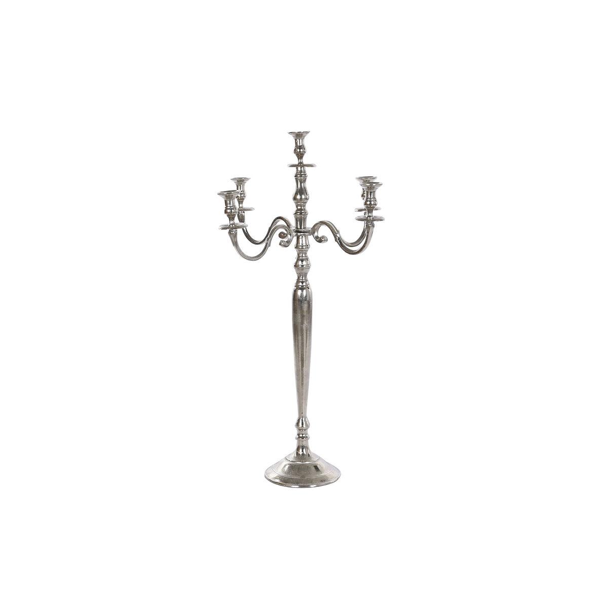 

Pot à Bougie DKD Home Decor 56 x 56 x 100 cm Argenté Aluminium
