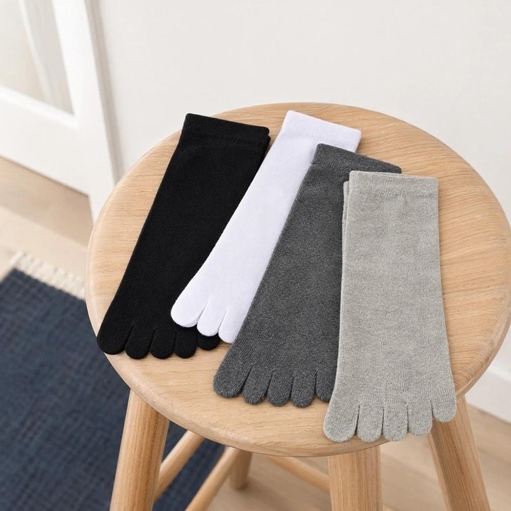Hosiery Men's Five Finger Socks Odor Resistant Sports Socks Fashion Five Toe Socks Soccer