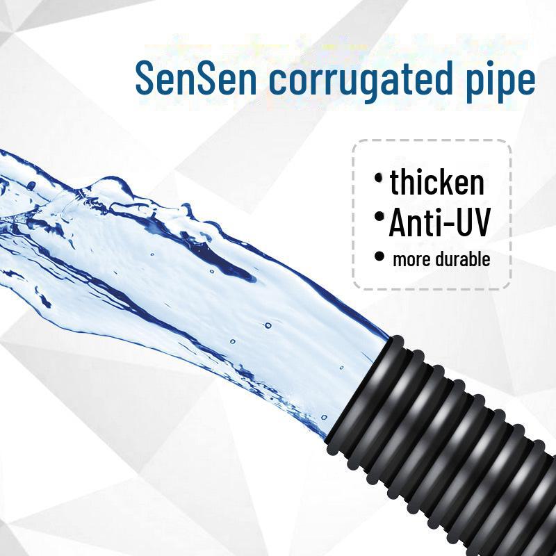 Σωλήνας φίλτρου ενυδρείου: Σωλήνας από κυματοειδές καουτσούκ μικρής διαμέτρου για αντλίες και δεξαμενές ψαριών