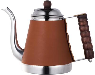 Kalita Coffee Pot Stainless Steel 1000ml Wave Pot Leather Drip Pot Drip Kettle Coffee Kettle Coffee Shop Cafe Camping Outdoor #52074