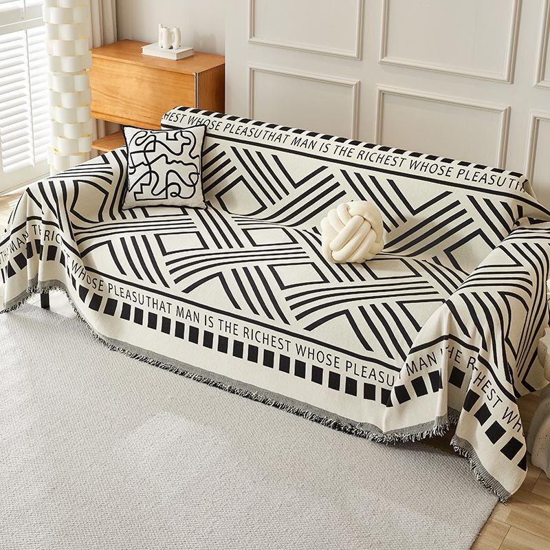 

Диванное полотенце с ромбовидной буквой из шенилла Four Seasons Universal All-Inclusive Чехол для дивана, пылезащитный чехол, цельный чехол для дивана, тканевая подушка 180*130cm