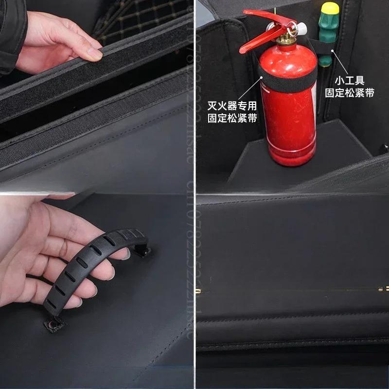 For Geely XingyueL Trunk Organizer Monjaro Stroage Box Grand Koleos Stowing Tidying Modification Car Interior Accessories