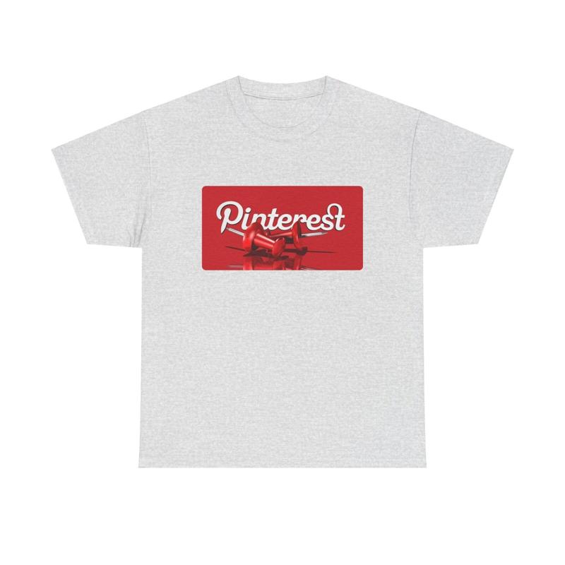 Pinterest Art Graphic T Shirt Cool App Fan Social Media Crafty Content Tee