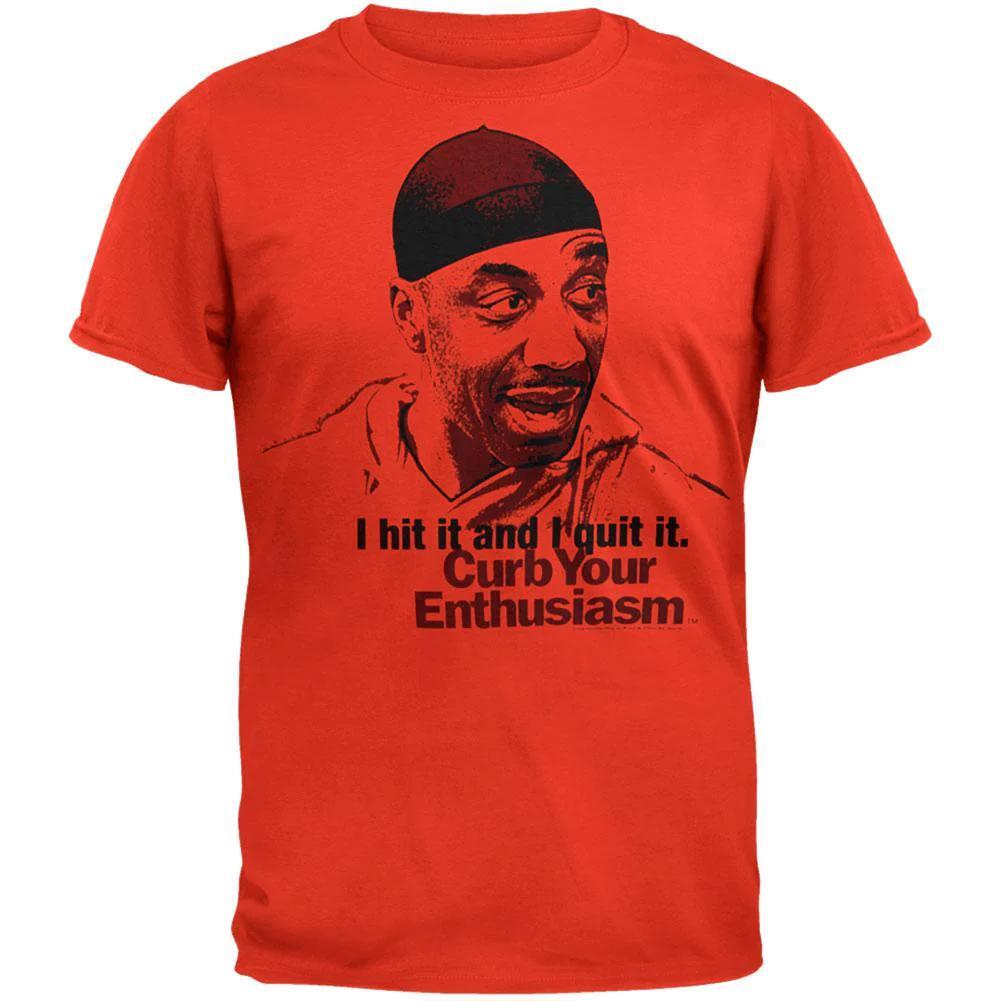 Leon From Curb Your Enthusiasm Tshirt I Hit It Quit It M