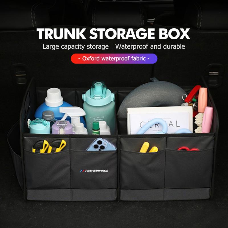 For BMW Car Trunk Storage Bag Large Capacity Collapsible Cargo Storage Tool Travel Trunk Box E30 E34 E36 E39 E46 E52 E53 E60 E61