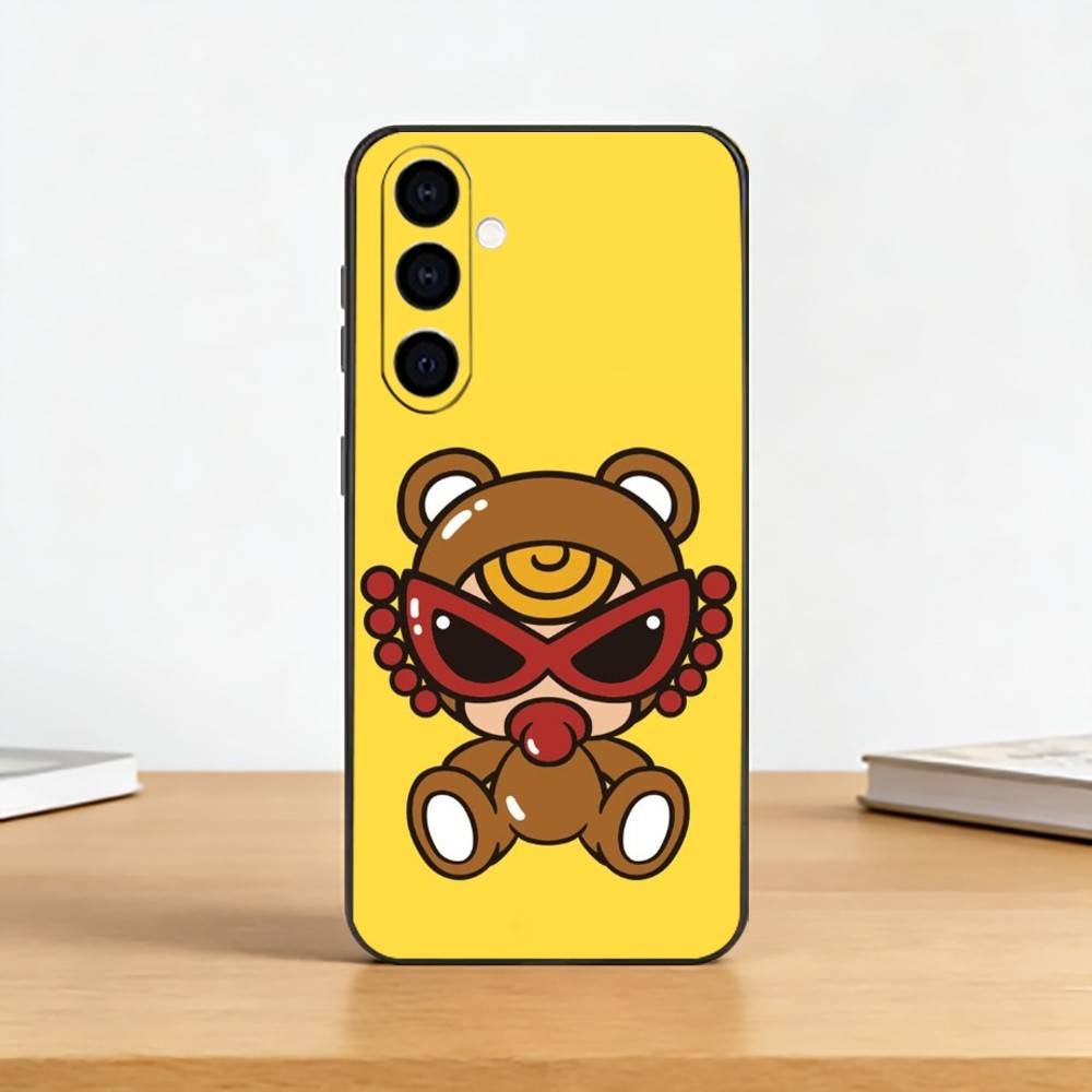 H-Hysteric Mini COLORFUL Phone Case For Samsung Galaxy A73,A72,A71,A70,A53,A52,A51,Others Soft Black Cover