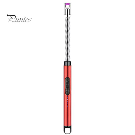 

Электрический воспламенитель, гибкий на 360 градусов, ветрозащитный, простой в использовании, бытовой USB-зарядка, беспламенное плазменное зажигание для барбекю, барбекю, для приготовления пищи красный