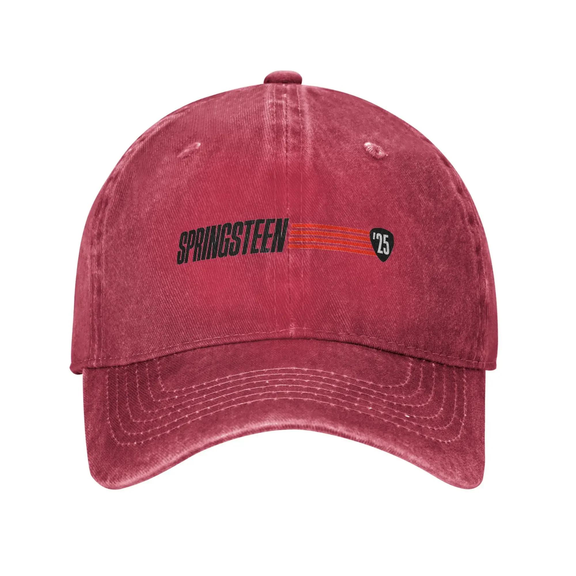 

Washed Baseball Cap Bruce Springsteen Tour Summer Trucker Hat For Unisex Women Fashion Hiking Fishing Sun Baseball Caps One Size