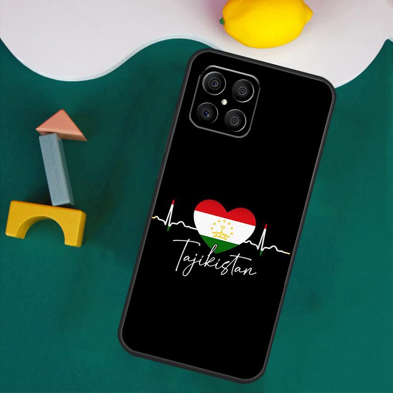 Tajikistan Flag Case For Honor 200 Lite 50 70 90 X9a X8a X8 X9 X8b X9c X9b Honor Magic 5 6 Pro 7 Lite Cover