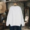 2025 A/W V-Neck Beaded Solid Color Sweater for Women