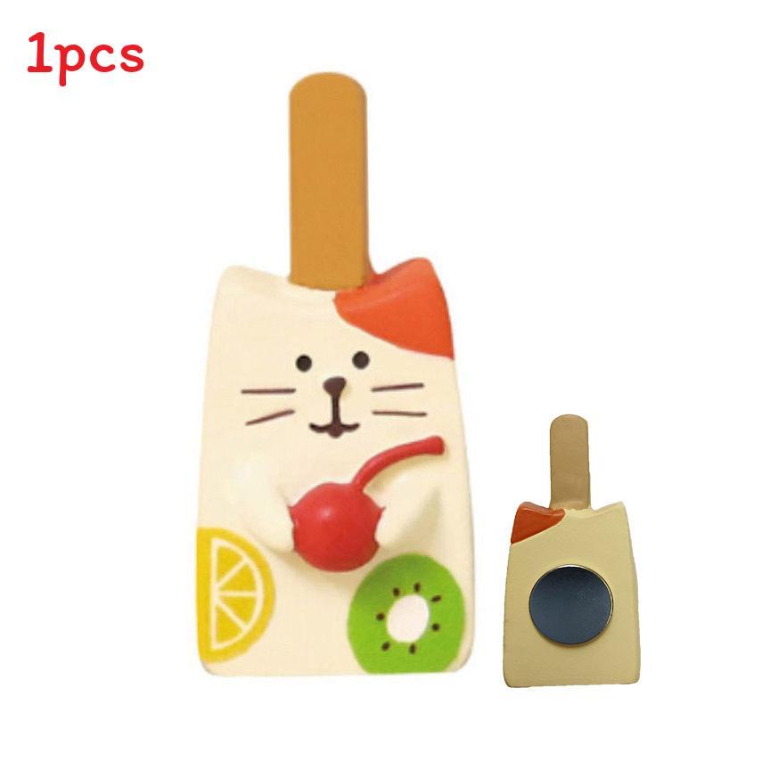 Cat Magnet Fridge Sticker With Strong Magnetic Diy Decor For Kitchen Organization