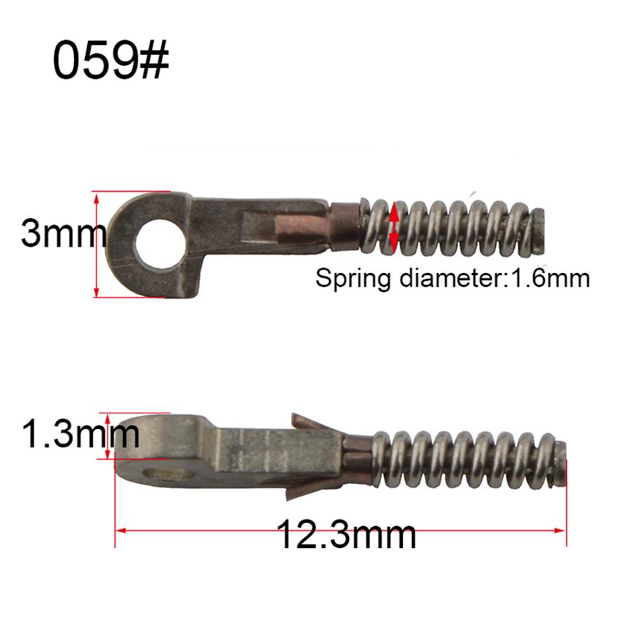 

100PCS Spring Inserts For Repairing Broken Eyeglass Flex Temples Broken Spring Replacement Part #059
