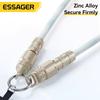 Essager 2 In 1 Type-C C To Type-C Fast Charging Cable Data Cord with Neck Straps Lanyard 60W PD Cable For iPhone Samsung Huawei