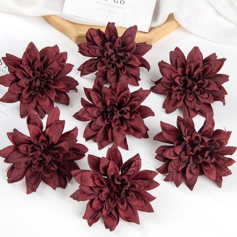 30/50pcs Artificial Flowers Silk Gerbera Home Festival Party Outdoor Garden Decor Scrapbook Diy Candy Box Wedding Bouquet Cheap