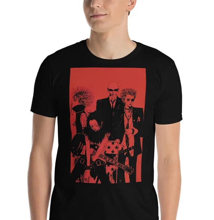 

Anime Girls Punk Band Rock N Roll Nana Short-Sleeve Unisex T-Shirt 4XL