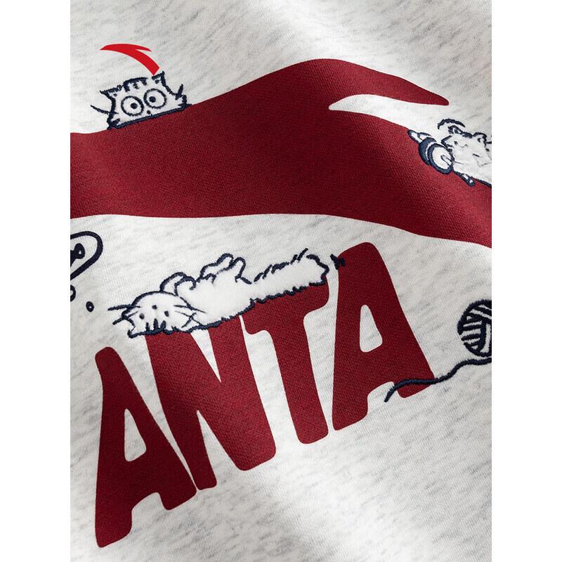 ANTA Women's Logo Pullover Sweatshirt