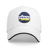 Pulsatilla Curacao Soccer Baseball Caps Fashion Hand Flag Sandwich Cap Unisex Women Breathable Caps Hat Fishing