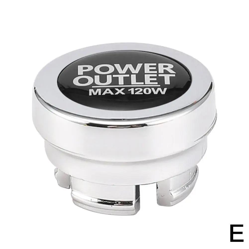 Car Cigarette Lighter Cover Universal Dustproof Plugs For Car Cigarette Lighters Interface Cover Decorations Auto Interior Parts