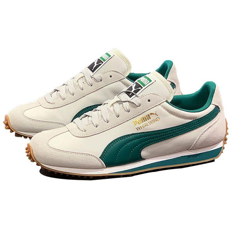 Puma Whirlwind Classic Unisex Khaki Green White 351293-71
