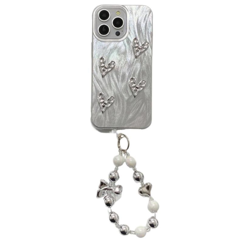 The 3D Love Feather Shell 13 Is Suitable for Apple 16pro Phone Cases and IPhone 15 Protective Cases