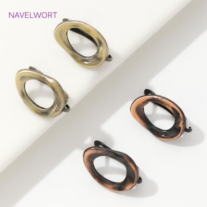Fasteners For Earring Antique Bronze Shvenzy Earwires Brass Earring Hooks Earring Fixtures For DIY Earrings Making Accessories