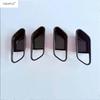 For Nissan Kicks 2017 -  Central Control Middle Air AC Outlet Vent Warning Lamp Frame Cover Trim Stainless Steel Accessories