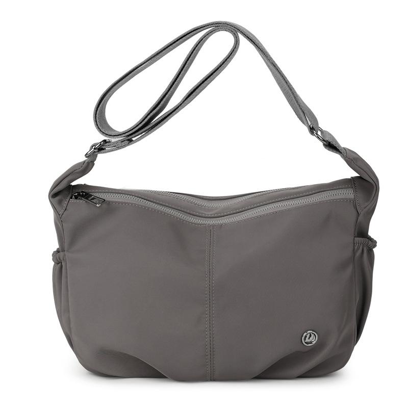 Bolsa Transversal Feminina Bolsa de Ombro Plissada para Exterior