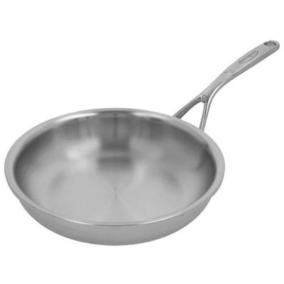 DEMEYERE - Proline 7 - Frying Pan 24 Cm, 18/10 Stainless Steel, Silver