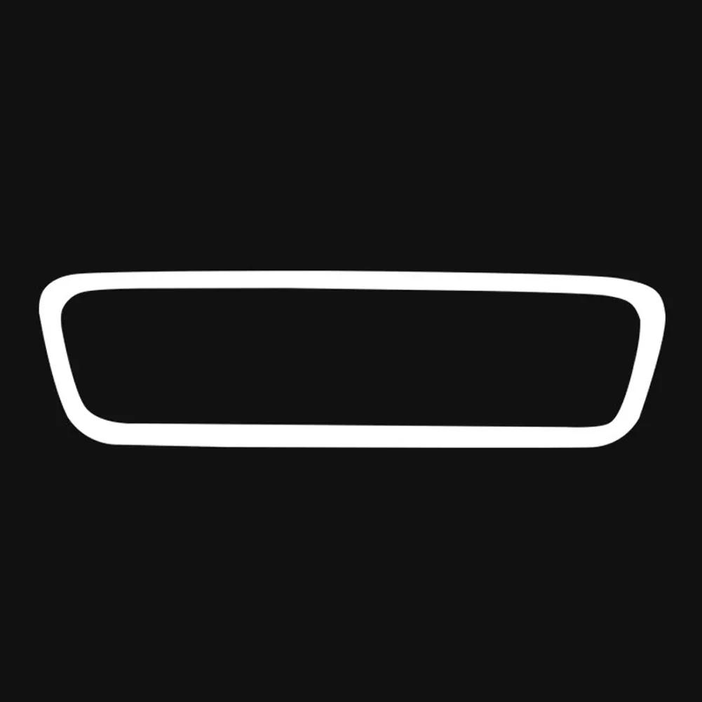 

Противоскользящая защитная накладка на зеркало заднего вида, силиконовая защитная полоса для рамки для Tesla Model 3 Y, аксессуары для украшения интерьера автомобиля белый