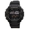 Casio Standard Digital Metal Face Men's Watch MWD-110HB-1BV Full Black