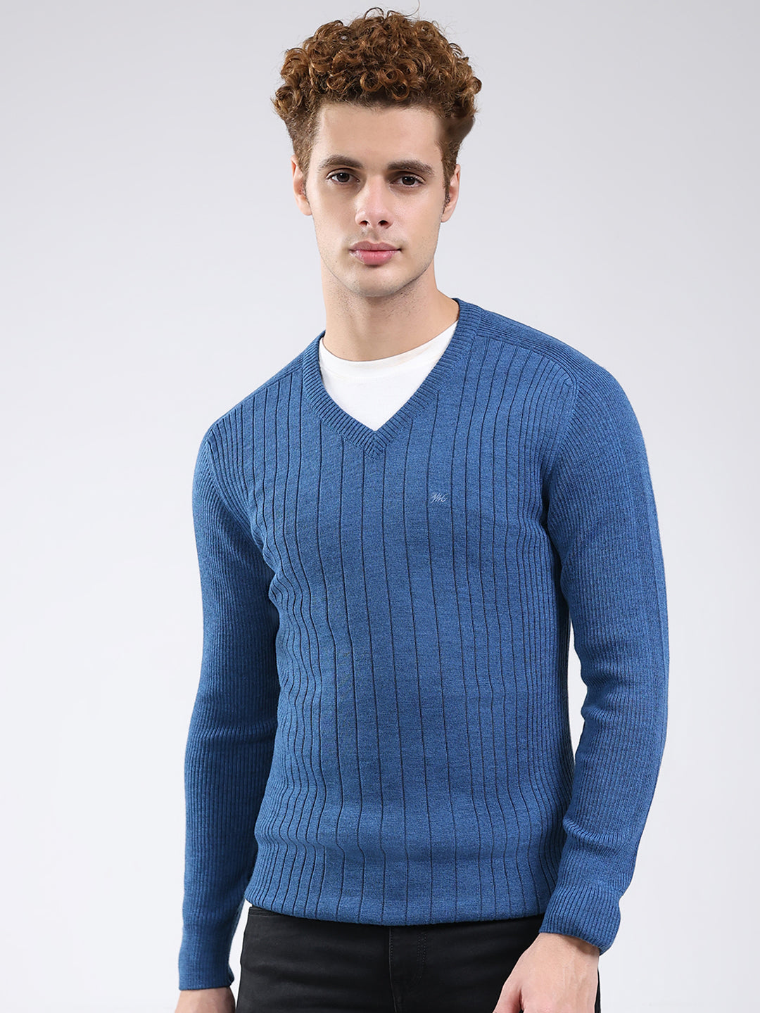Monte Carlo Mens Regular Fit Solid Pullover XL