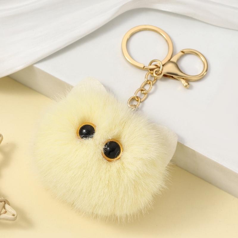 Elegant Doll Bag Charm Key Accessory Convenient Bag Dangler Unique Keychain Charm Fashion Animal Pendant for Women