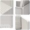 Garden Dining Chairs 2 pcs White PP