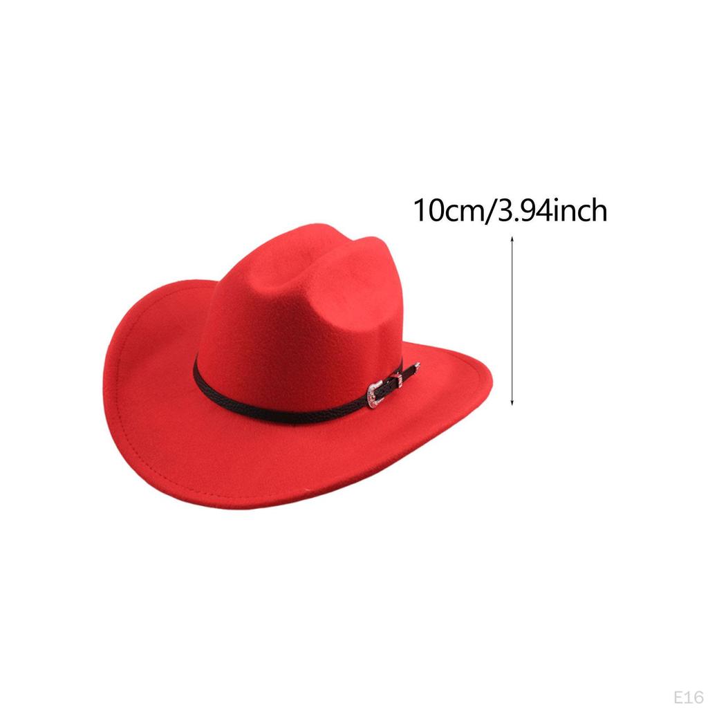 Classic And Trendy Western Cowboy Hat with Adjustable Cord for Shows Carnivals
