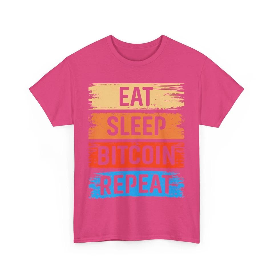 Buy Bitcoin T-Shirt – Funny Crypto Investor Blockchain BTC Graphic Tee 2 M