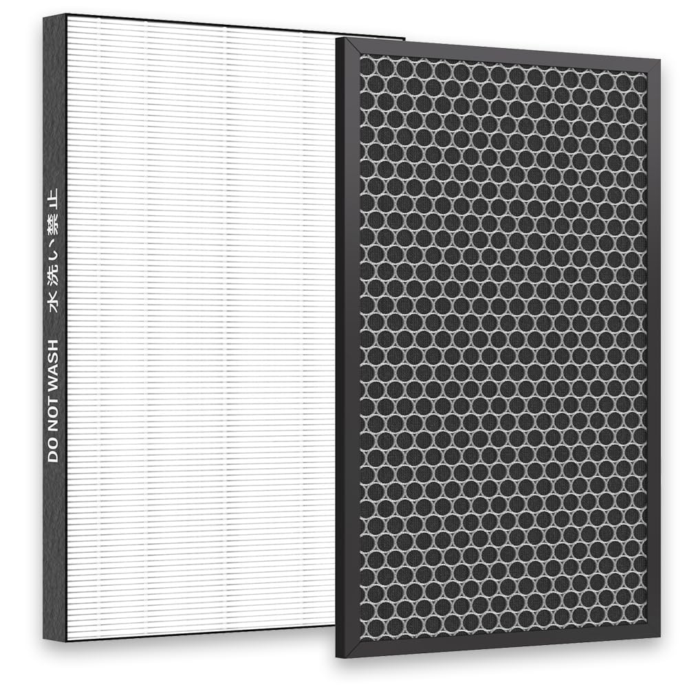 

MSHNE Dust Collection Filter Deodorizing Filter Filter Humidifying Air Purifier Replacement Filter of FZ-BX50HF FZ-B50DF KC-B50 KC-500Y5 KC-50E9 (Set