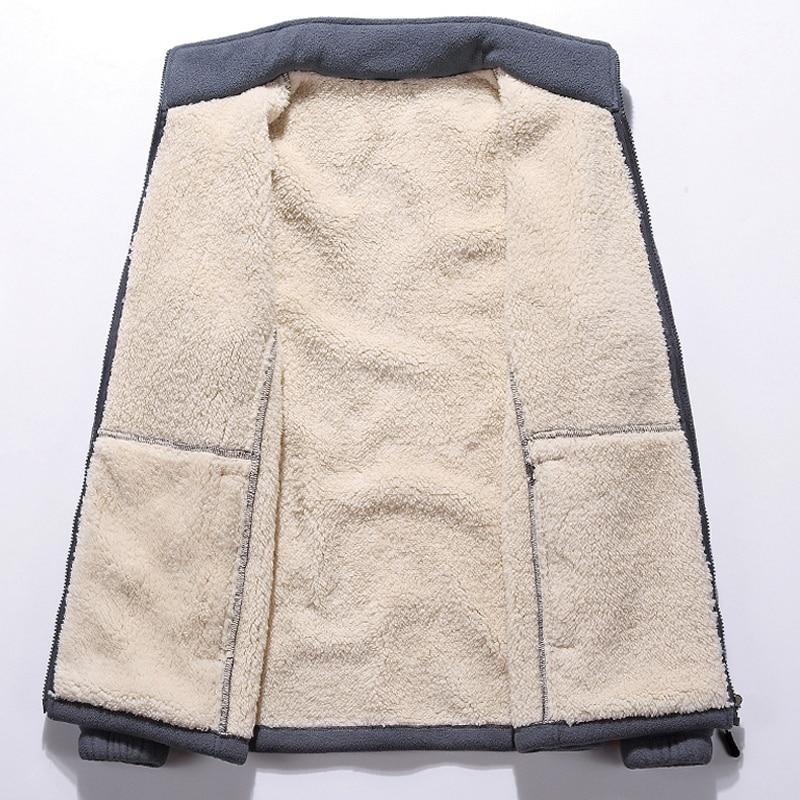 Mai marime M ~ 9xl Hanorace de iarnă pentru bărbați, căptușeală de lână groasă, hanorace, îmbrăcăminte pentru bărbați, tactici, jachete din lână, paltoane